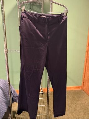 Liz Claiborne Navy Dress Pants Waistband Detail